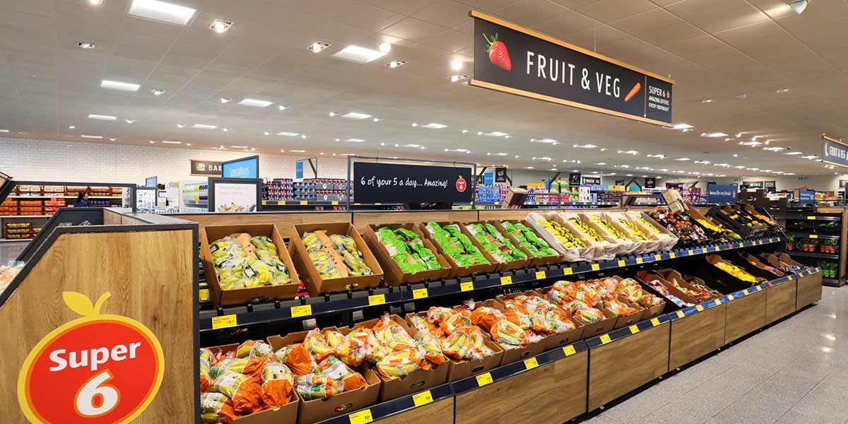 Aldi Uk taglia i prezzi di frutta e verdura